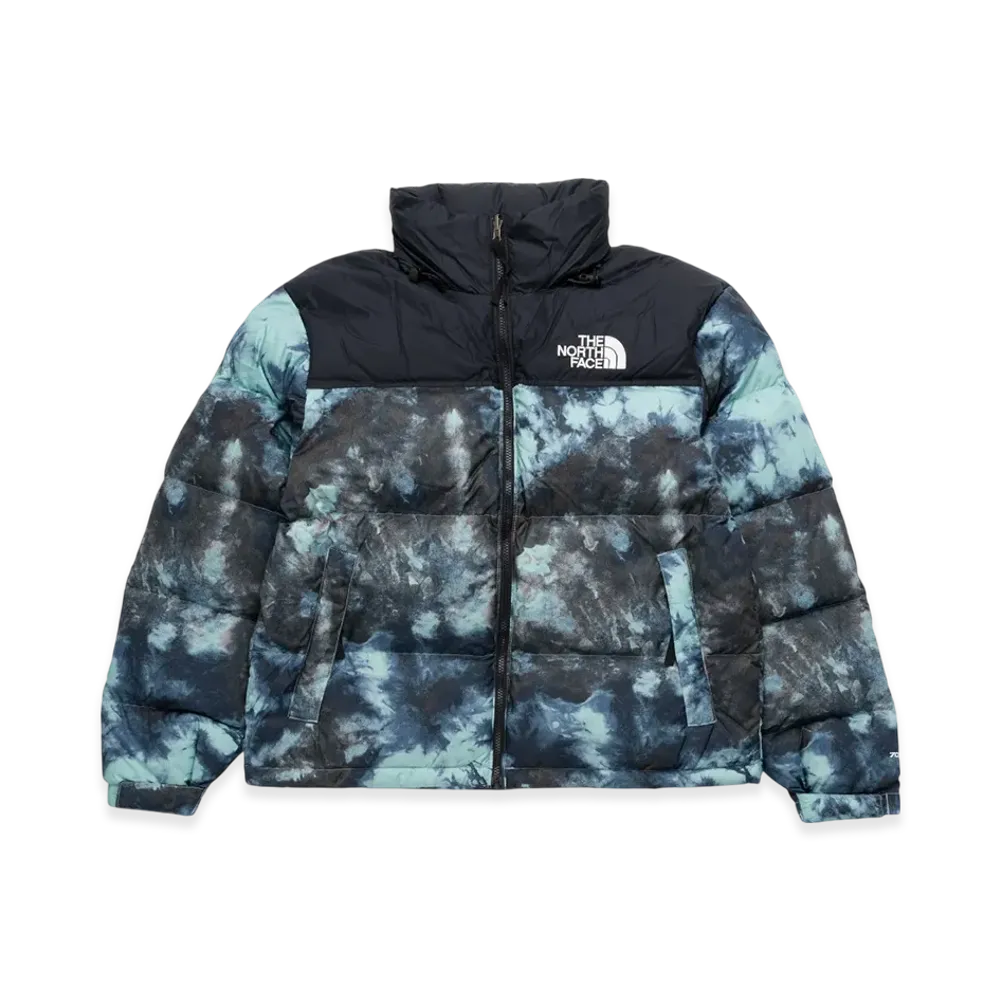The North Face Printed 1996 Retro Nuptse Jacket "Ice Blue"