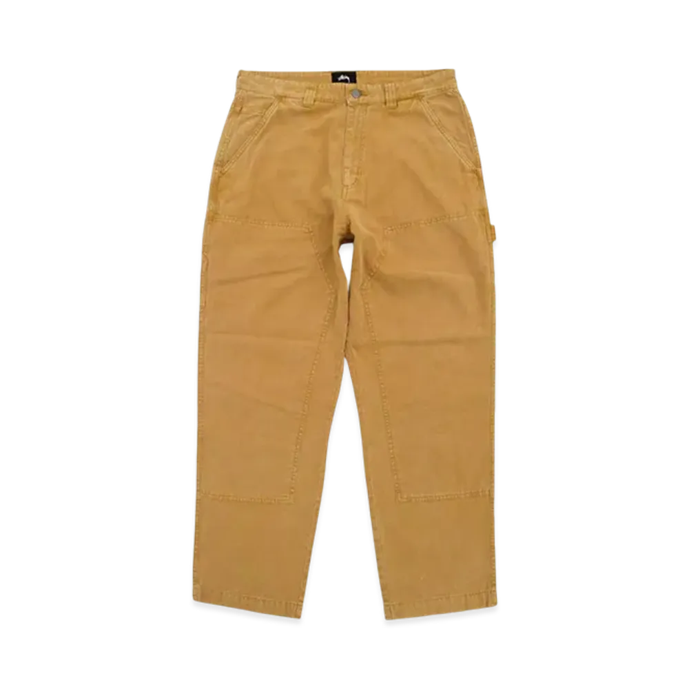 Stussy Washed Canvas Work Pants "Gold"
