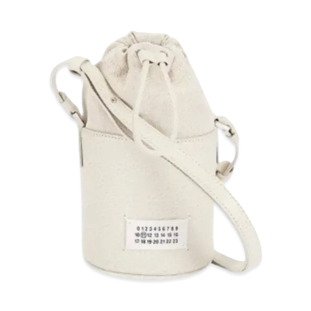 Maison Margiela 5AC Mini Bucket Bag "Greige"