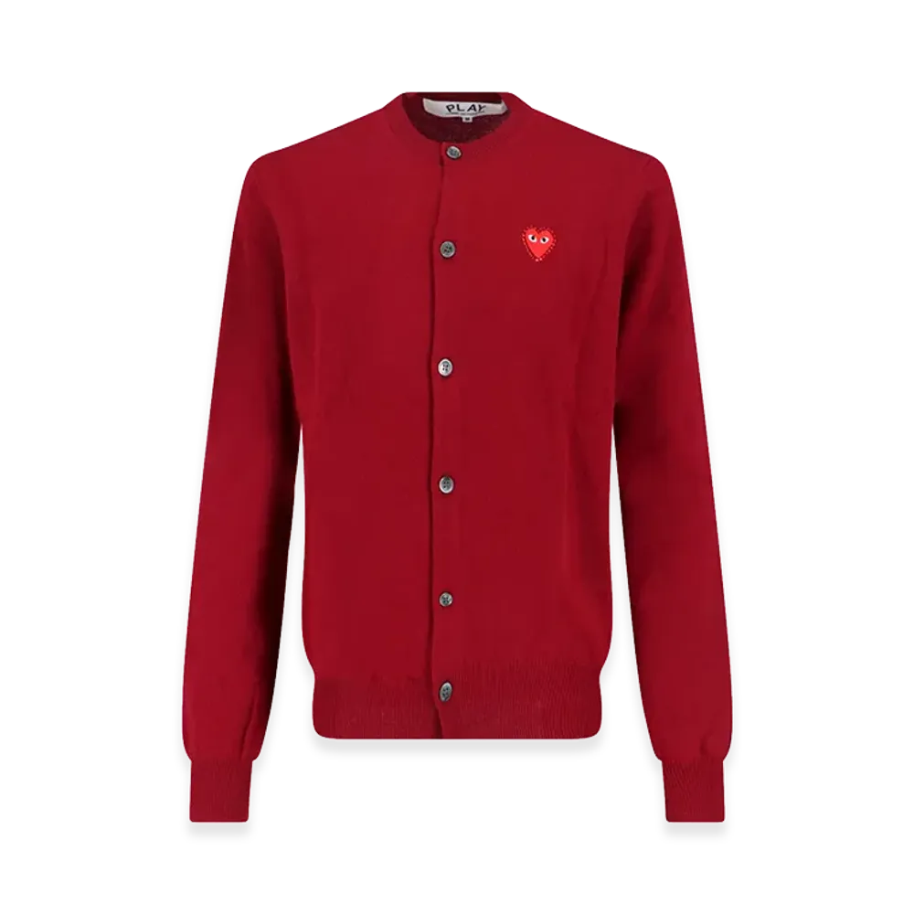 PLAY COMME des GARCONS Sweaters "Red"