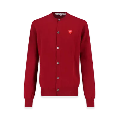 PLAY COMME des GARCONS Sweaters "Red"