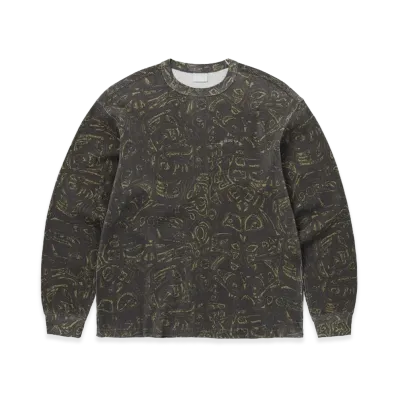 thisisneverthat Waffle L/S Tee "Dark Brown"