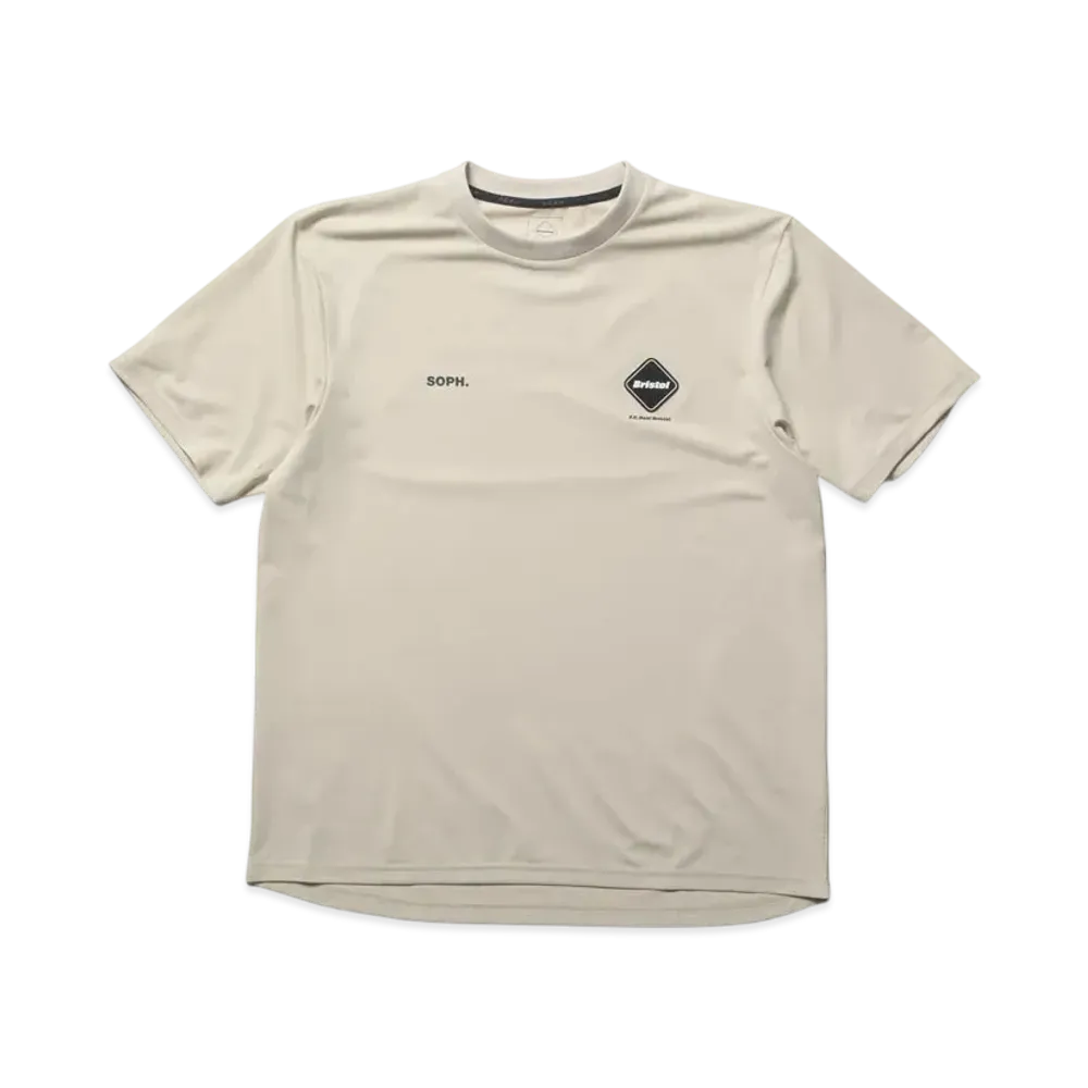 F.C.Real Bristol Authentic Logo S/S Team Top "Beige"