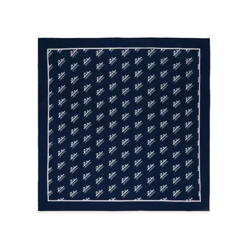 Aime Leon Dore Unisphere Repeat Print Bandana "Navy&Cream"