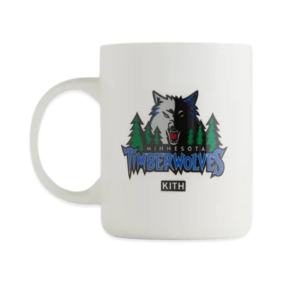 Kith x NBA All-Star Minnesota Timberwolves Mug "White"