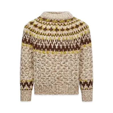 MONCLER Kids Grenoble Sweaters "Beige"
