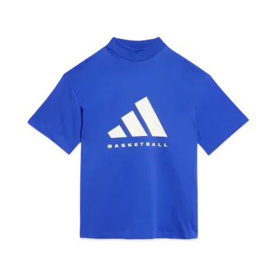 adidas Basketball 001 T-shirt "Lucid Blue"