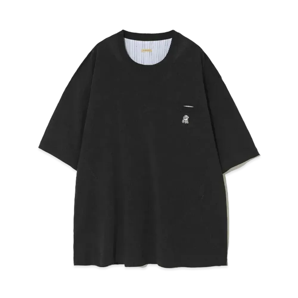 UNDERCOVER The Shepherd Japanese Paper Blend Polyester Knit Pullover "Black"