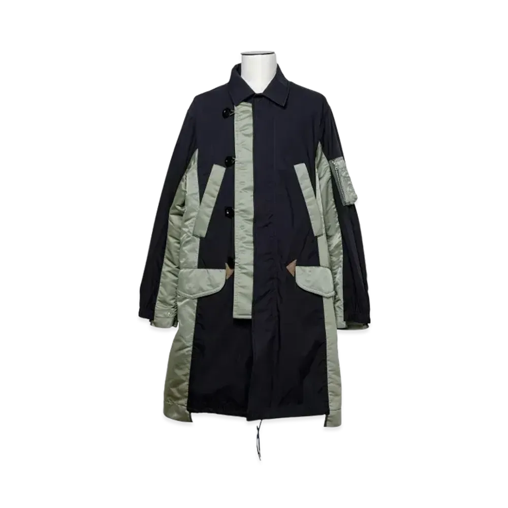 sacai Military Coat "Navy/Khaki"