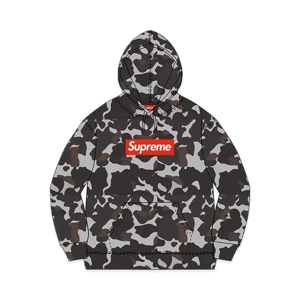 Supreme Box Logo Hooded Sweatshirt "Camouflage" (12FW)