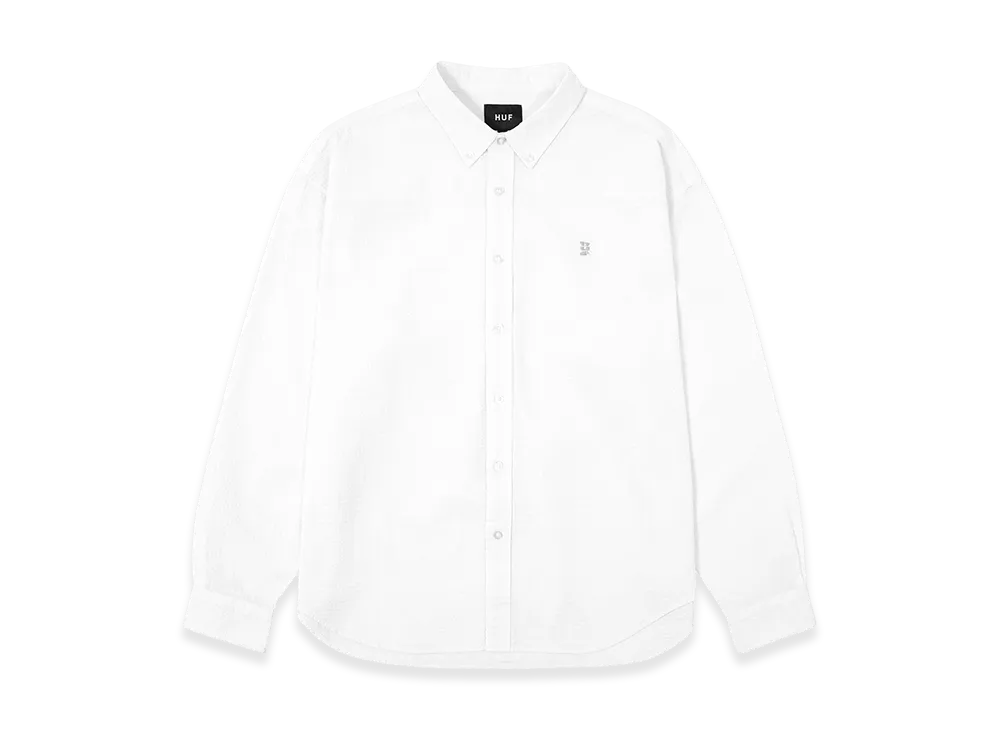 HUF Megablast LS Shirt "White"