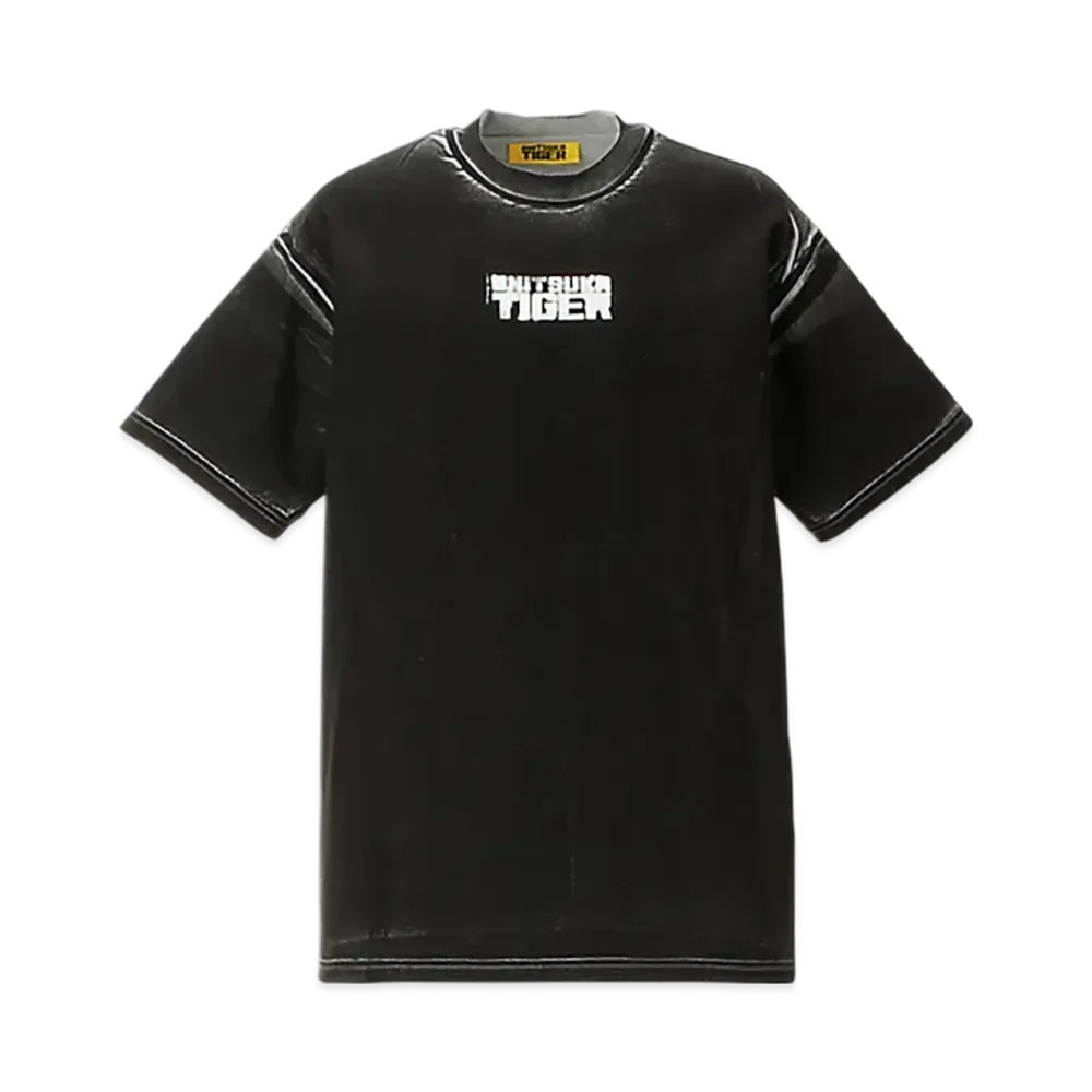 Onitsuka Tiger Printed Tee "HeatherGrey/Black"