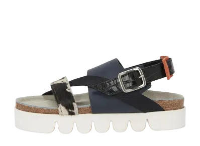 Hender Scheme Tortoise Strap Sandal "Holstein Multi"