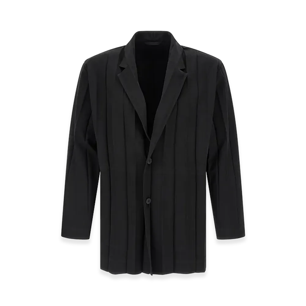 HOMME PLISSE ISSEY MIYAKE Edge Ensemble Blazer "Black"