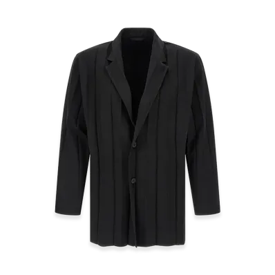 HOMME PLISSE ISSEY MIYAKE Edge Ensemble Blazer "Black"
