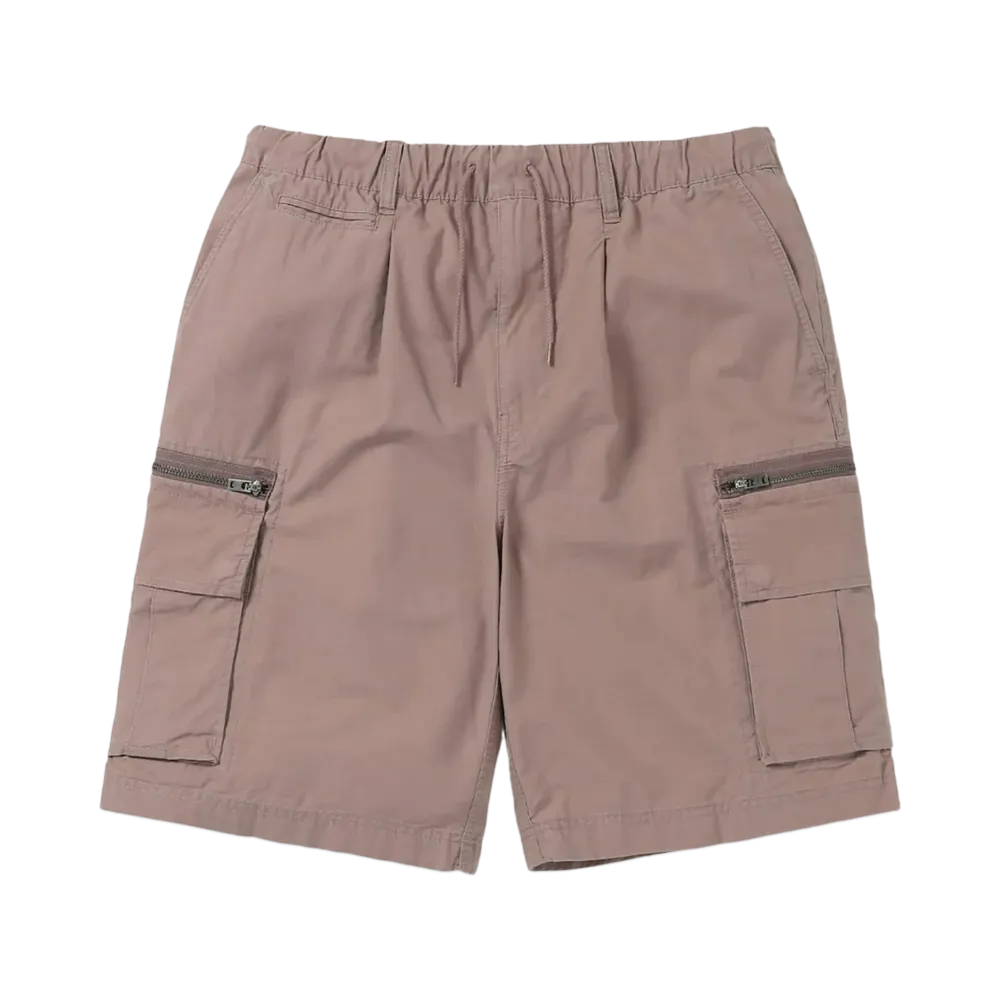 thisisneverthat Zip Cargo Short "Dusty Pink"