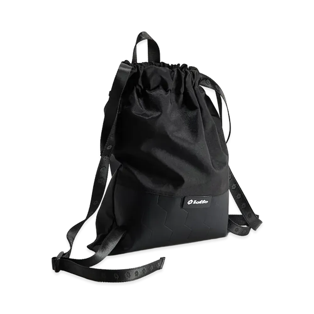 H&M x LOTTO Drawstring Backpack "Black"