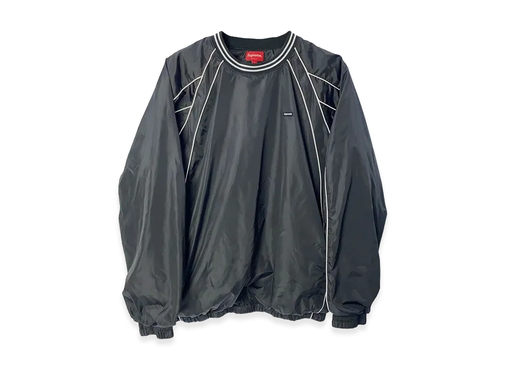 Supreme Piping Warm Up Pullover "Black"
