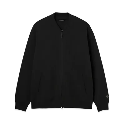DESCENTE ALLTERRAIN Fusion Knit Ma-1 Jacket "Black"