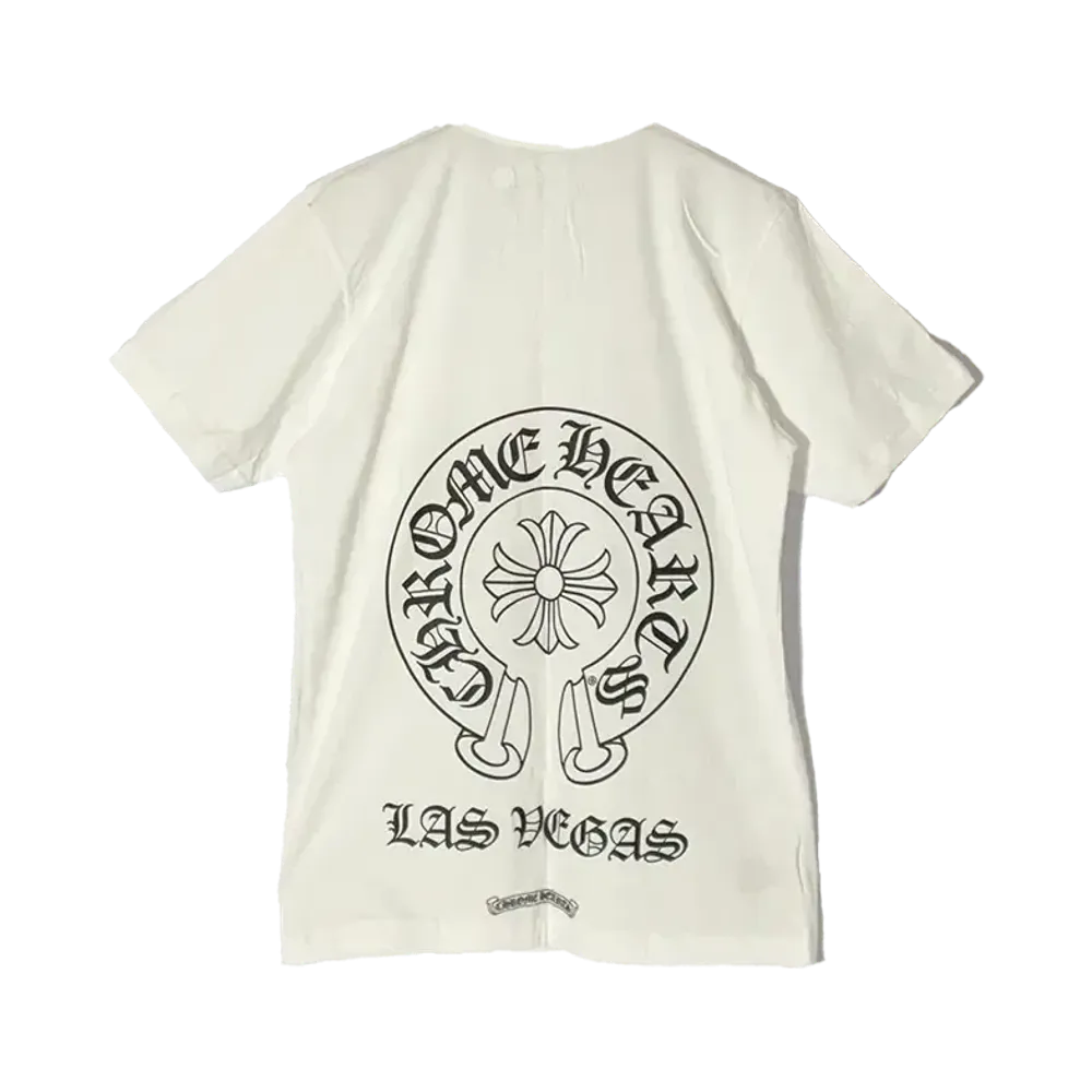 Chrome Hearts Las Vegas Exclusive Horseshoe T-Shirt "White"