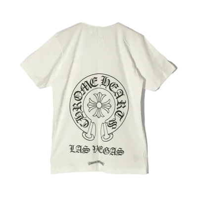 Chrome Hearts Las Vegas Exclusive Horseshoe T-Shirt "White"