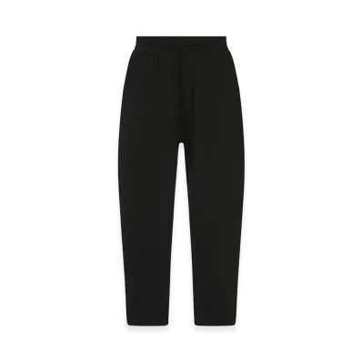 The Row Kaol Cotton and Cashmere Pants "Black"