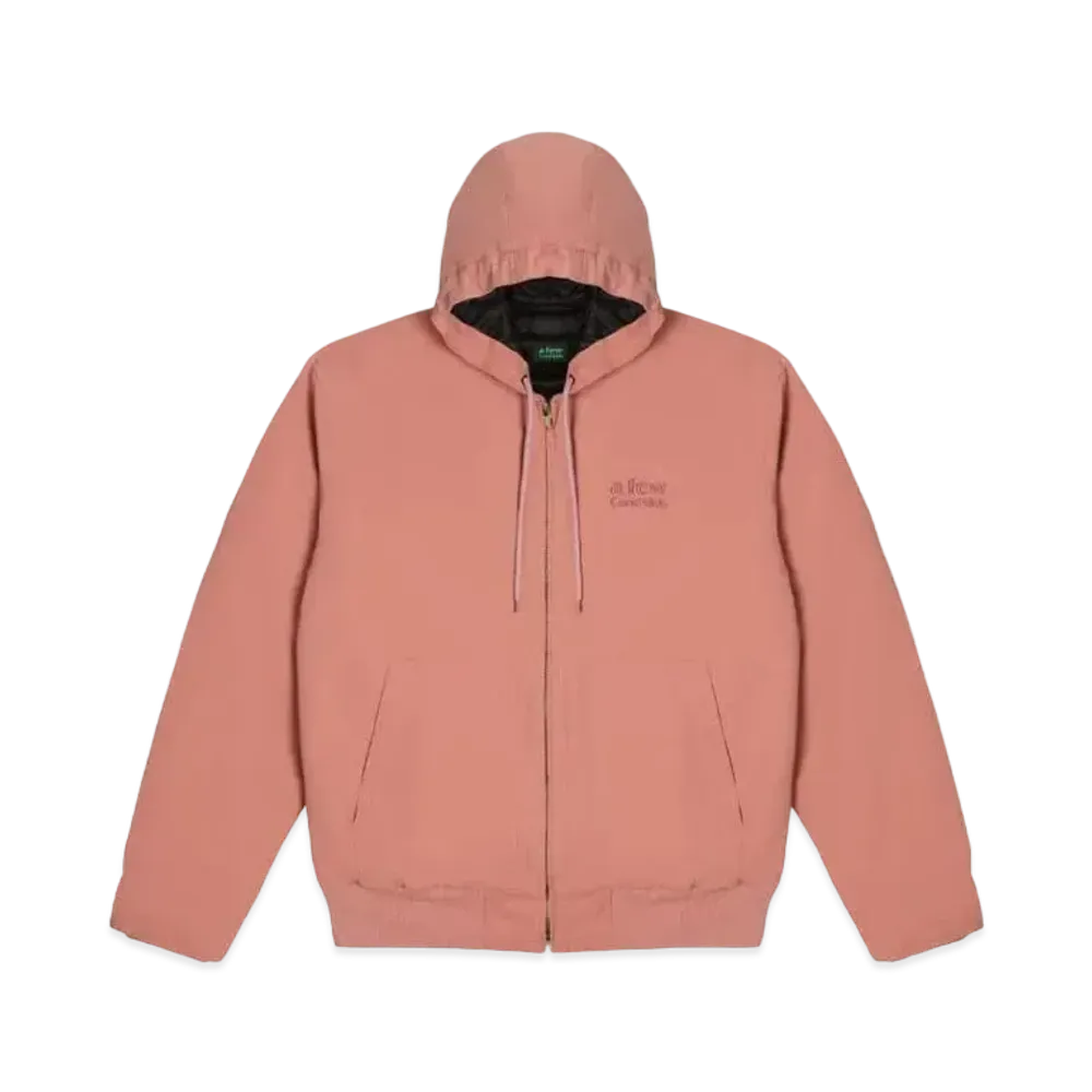 A FEW GOOD KIDS Overdyed Zip Up Jacket "Pink"