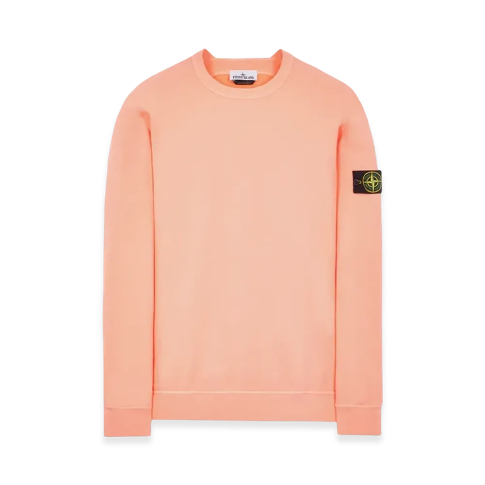 Stone Island 61720 Crewneck Sweatshirt - 22FW "Peach"