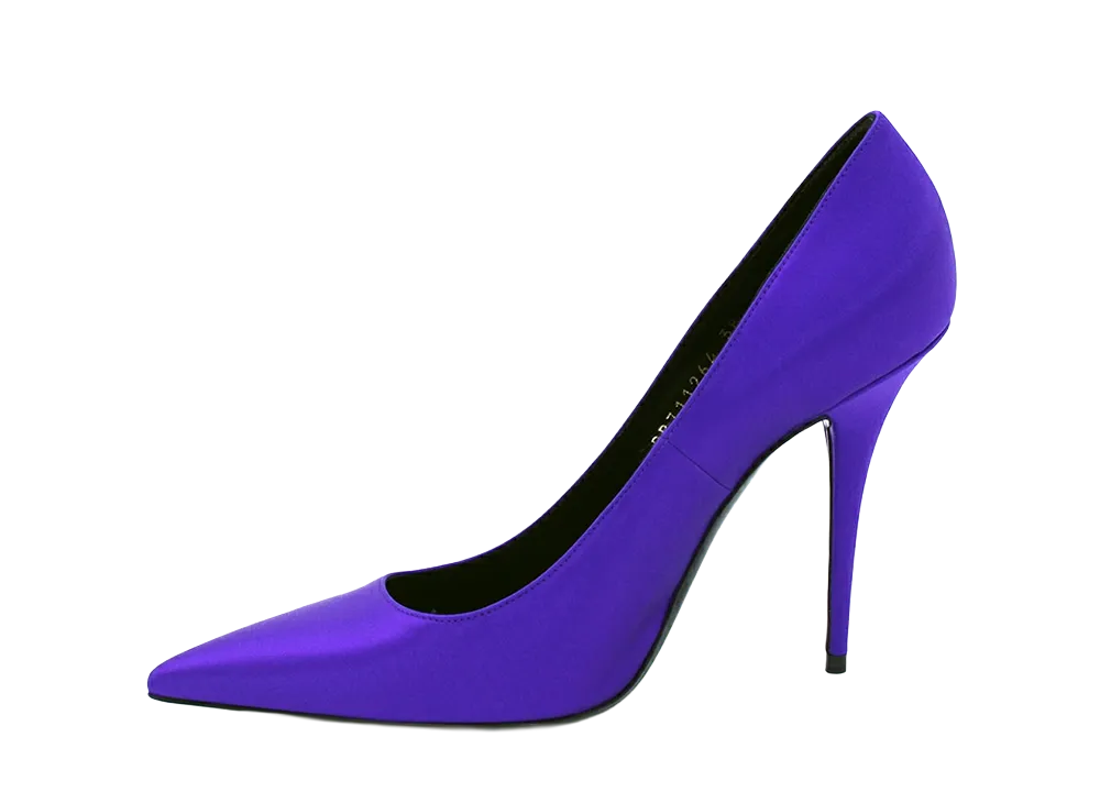Saint Laurent Women's Marilyn Pumps "Lady Violet"