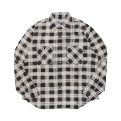 SubCulture Block Check Shirt "Black"