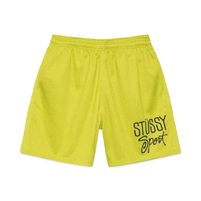 Stussy Mesh Short Sport "Lime"