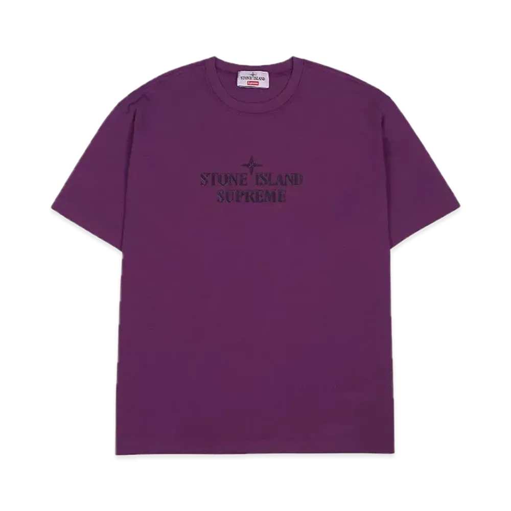 Supreme x Stone Island S/S Top "Purple"