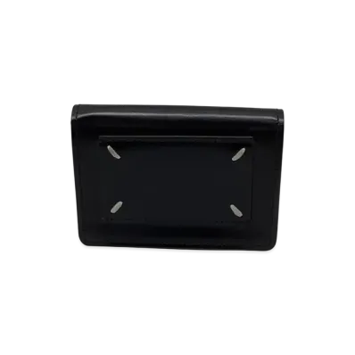 Maison Margiela Leather Compact Pouch Card Case "Black"