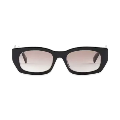 PRADA Sunglasses with The Prada Logo Gradient Lenses "Dark Gray"
