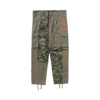 A BATHING APE Asia Camo Army Pants "Olive Drab"