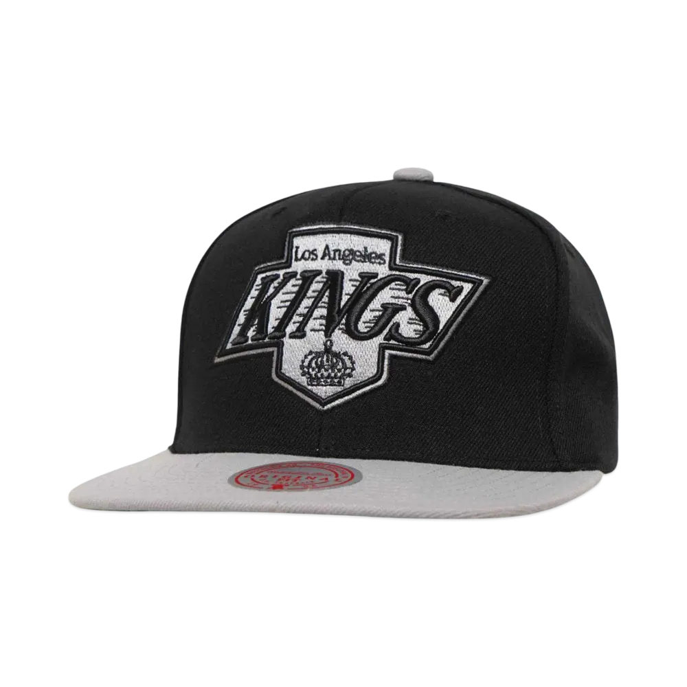 Mitchell&Ness NHL TEAM 2 TONE 2.0 SNAPBACK KINGS "BLACK-GREY"