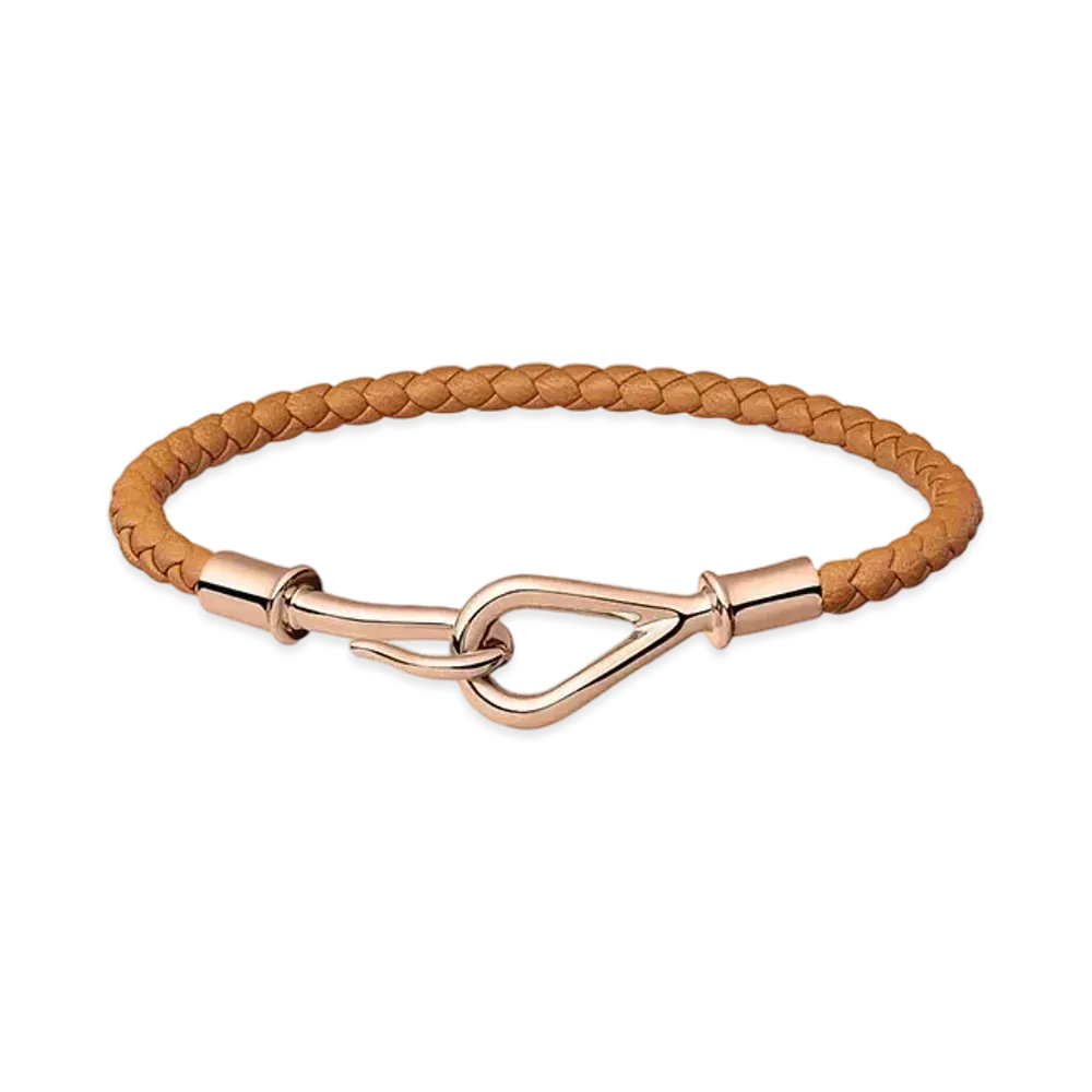 Hermes Jumbo Bracelet Swift "Gold/Rose Gold"