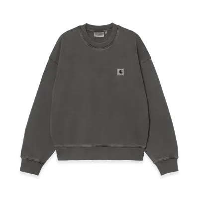 Carhartt WIP W' Nelson Sweat "Black(Garment Dyed)"
