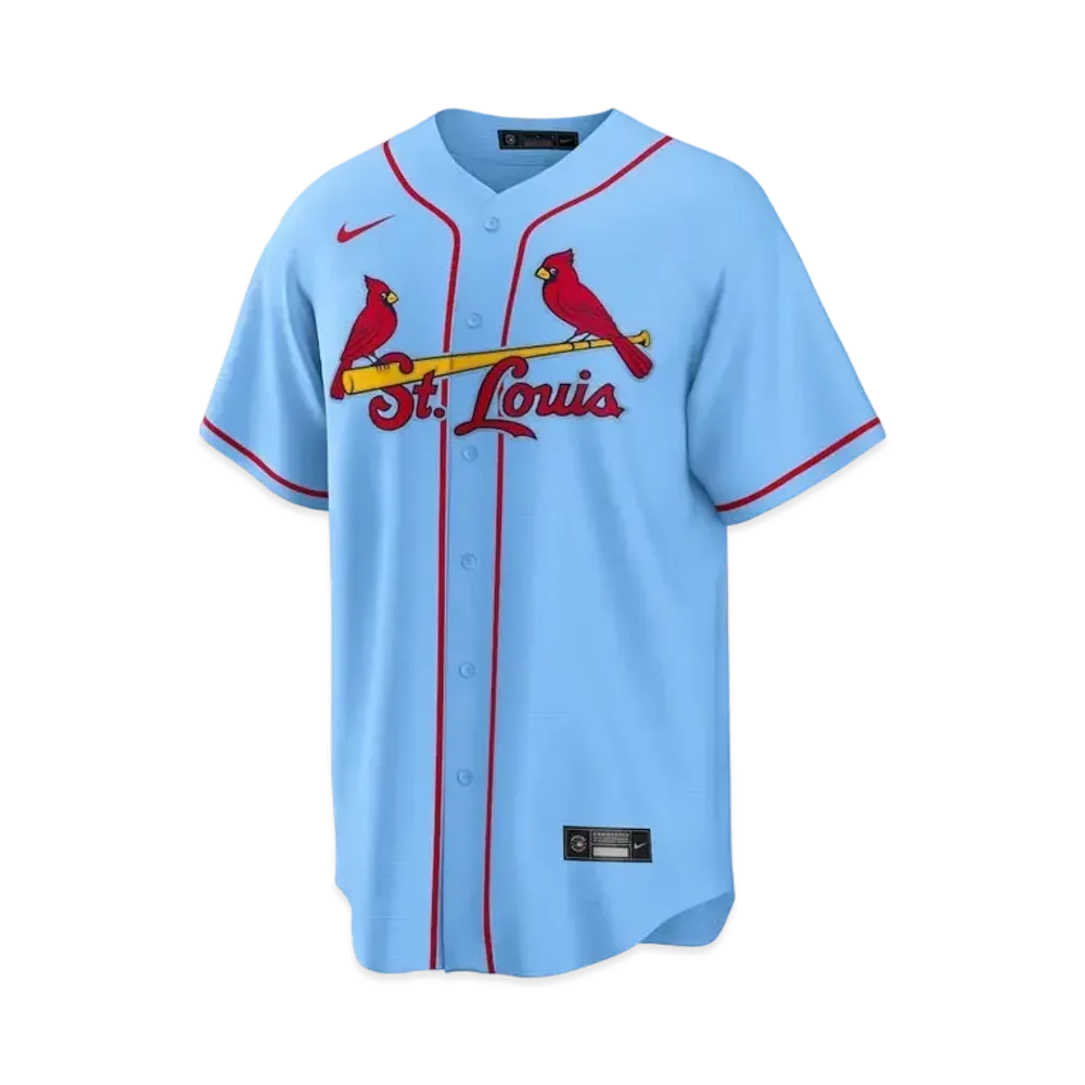 MLB x Nike Player Replica Uniform Cardinals Pujols "Light Blue"