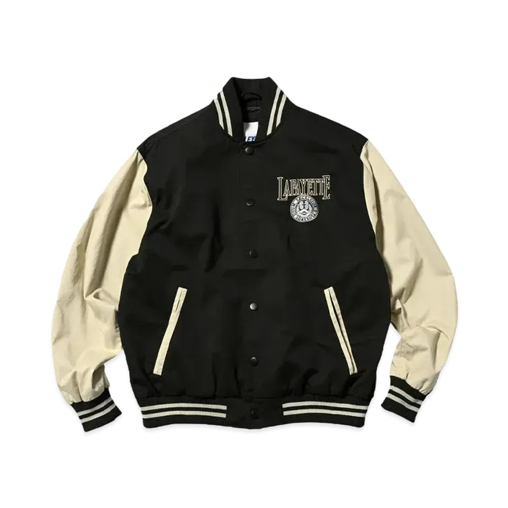LFYT COAT OF ARMS VARSITY JACKET "BLACK"