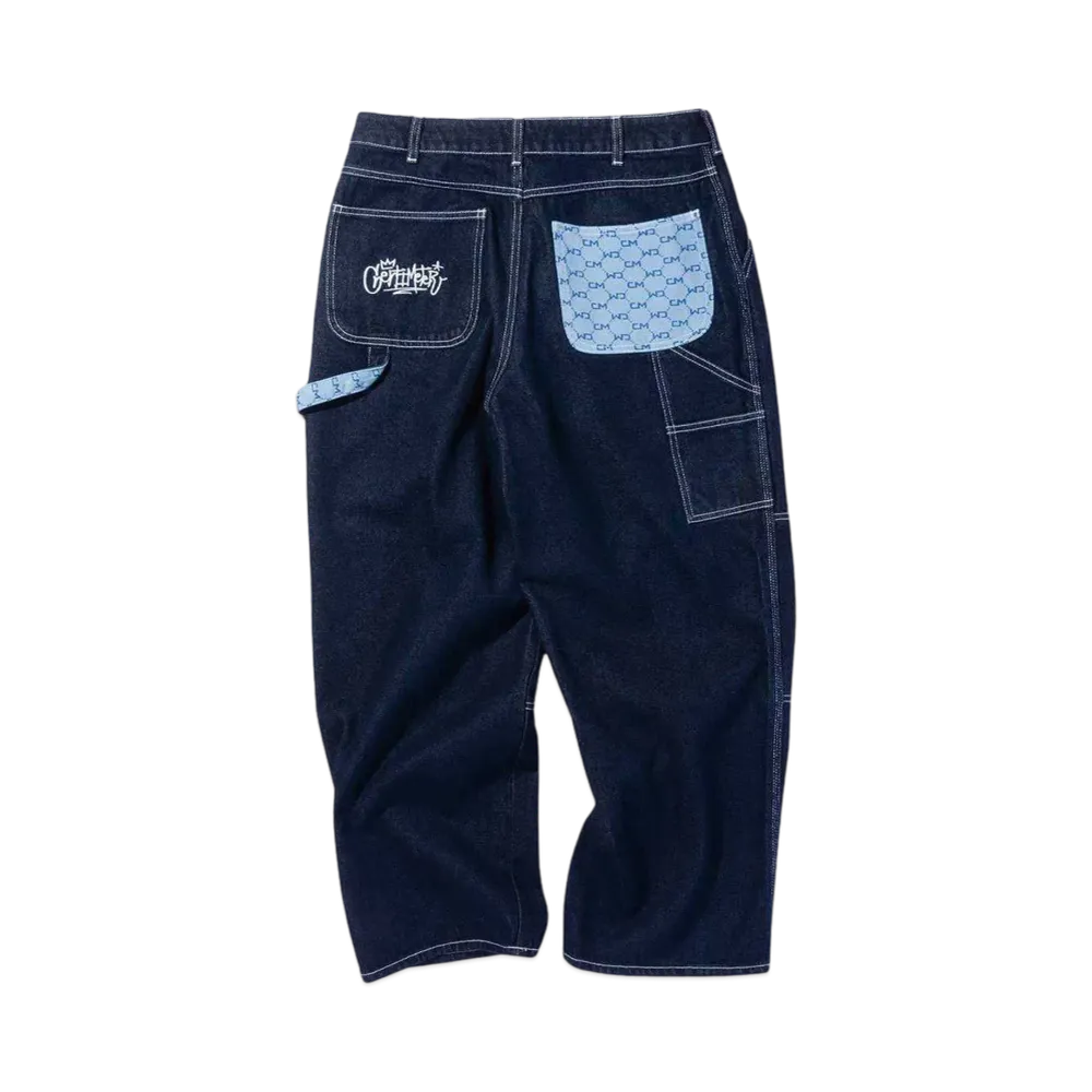 centimeter centimeter "official" denim pants "Indigo Blue"
