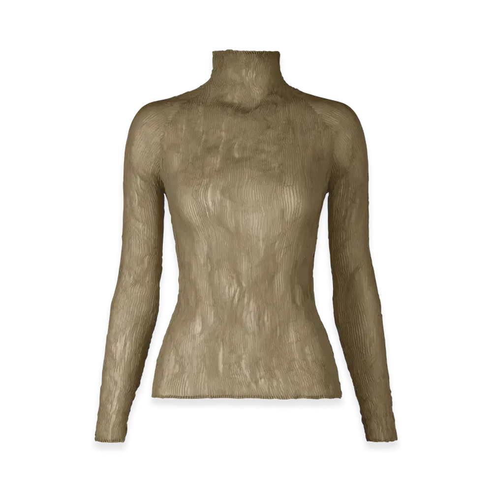 ISSEY MIYAKE Chiffon Twist 3 "Khaki"