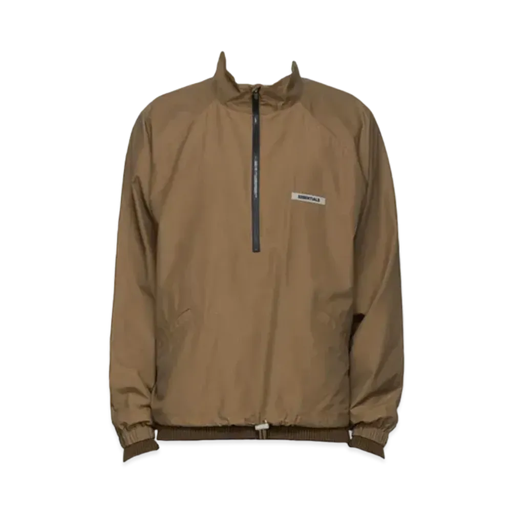 FEAR OF GOD ESSENTIALS / SSENSE Half Zip Track Jacket "Rain Drum"