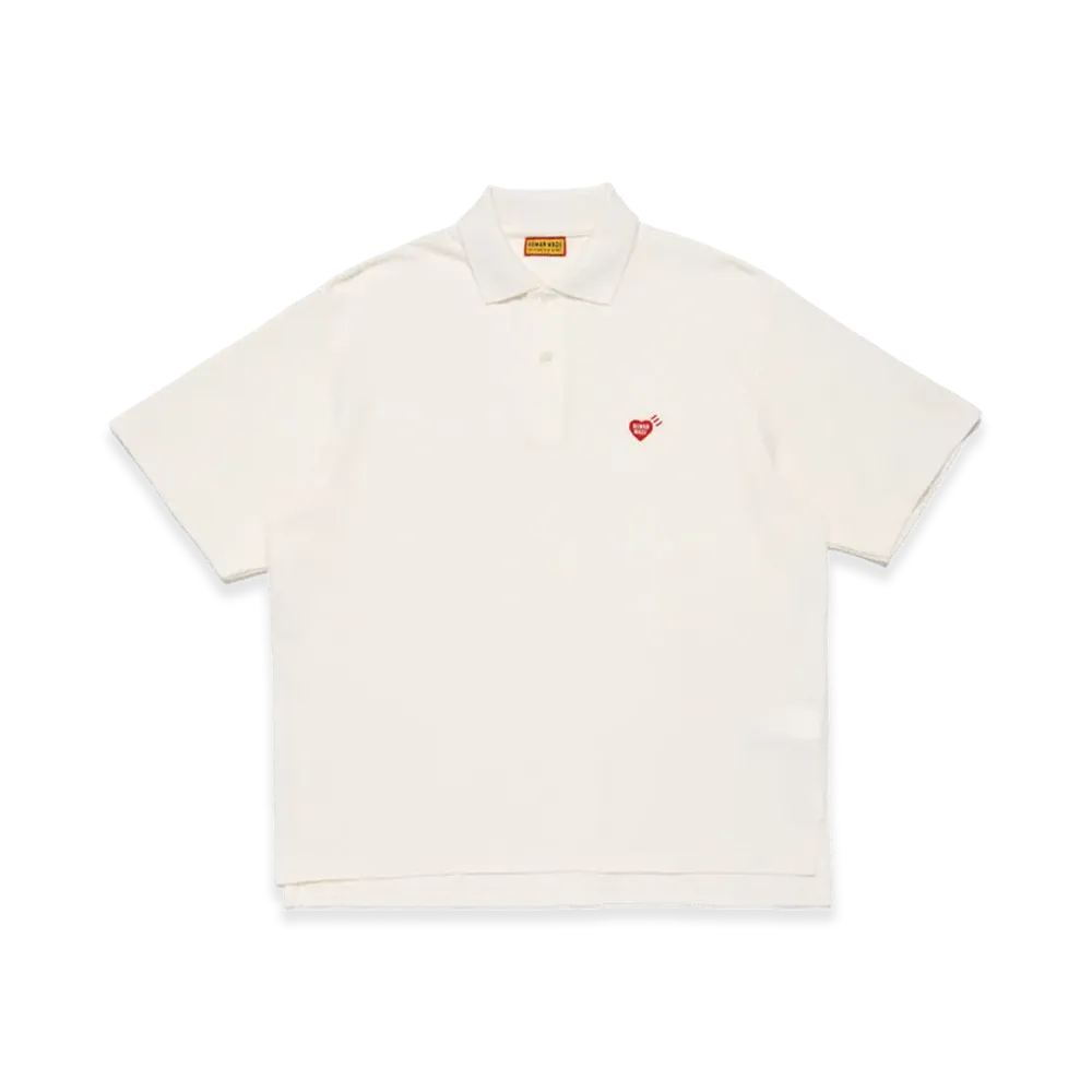 HUMAN MADE Polo Shirt "White"