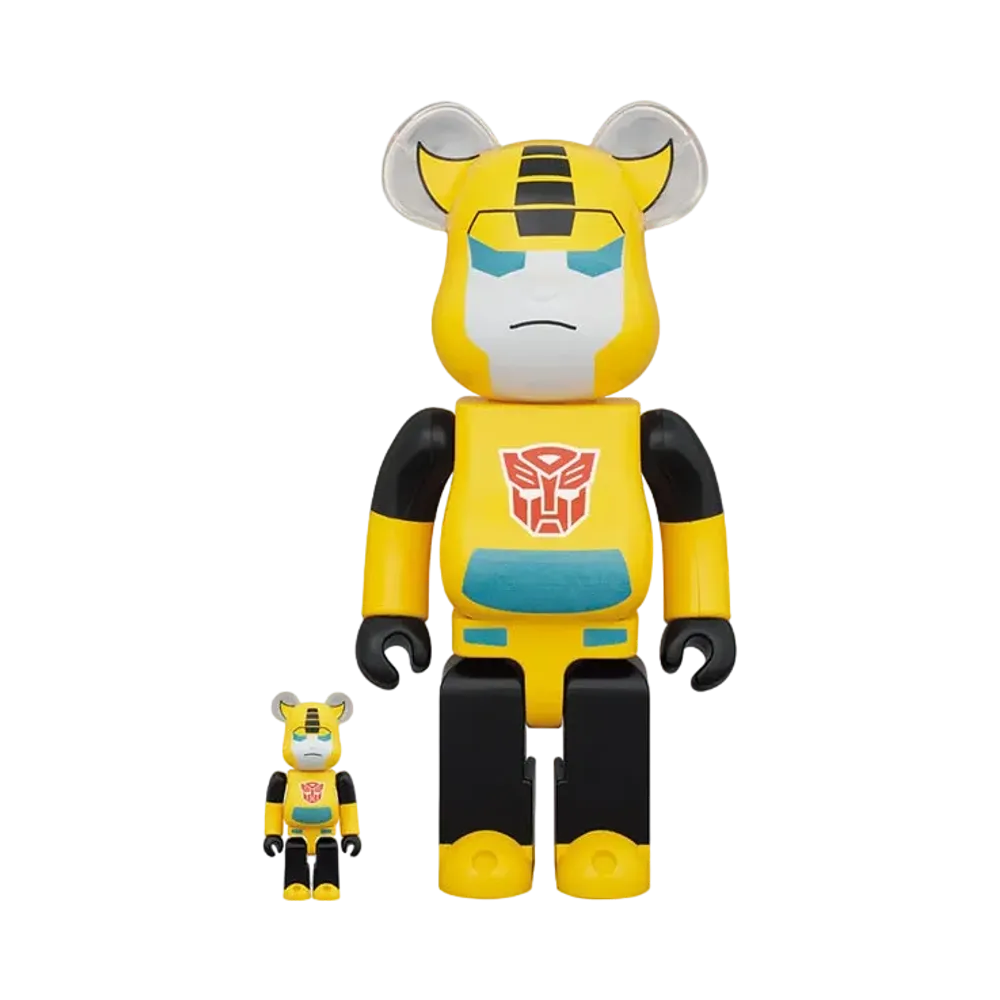 Bearbrick TRANSFORMERS BUMBLEBEE 100% & 400%