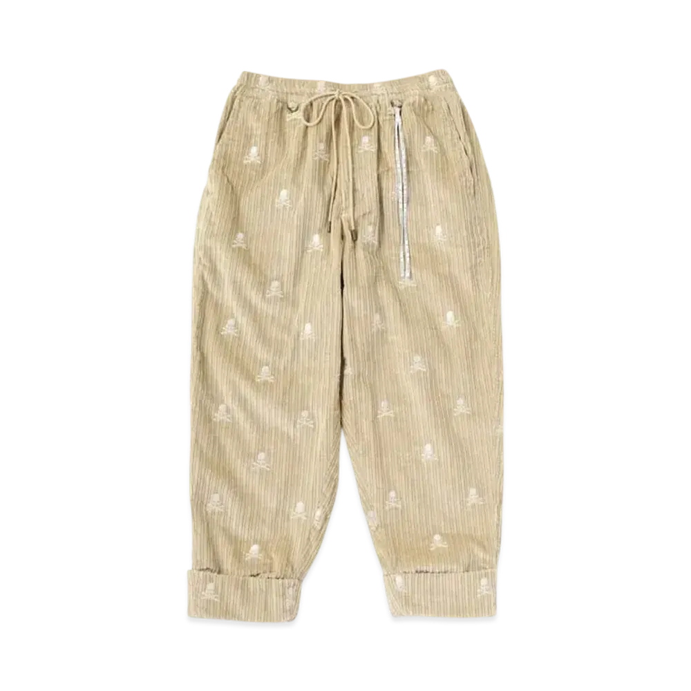 mastermind WORLD Corduroy Cropped Beach Pants Slim Fit "Sand"
