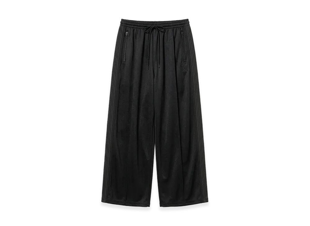NEEDLES x STUDIOUS H.D. Track Pant - Poly Smooth "Black"