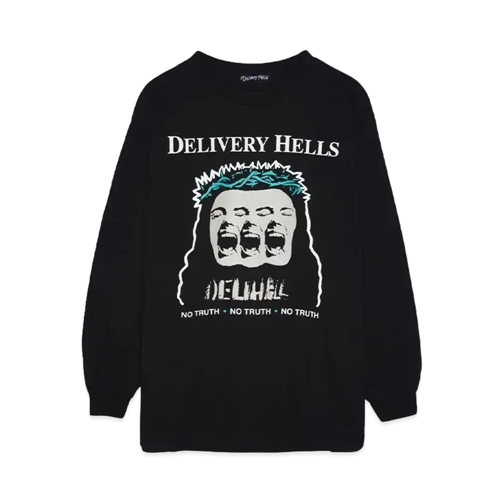 F-LAGSTUF-F "NO TRUTH" LS TEE "BLACK"