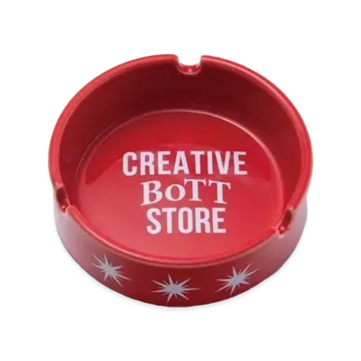 BoTT x creativedrugstore Square Ashtray "Red"