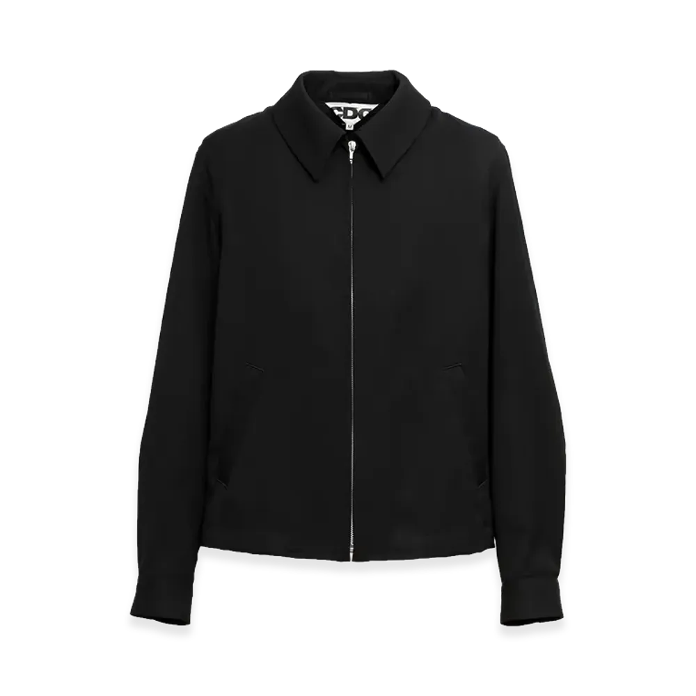COMME des GARCONS CDG Wool Gabardine Classic Blouson "Black"